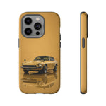 Antique Gold Fairlady Z Phone Case, Classic JDM Tough Cover