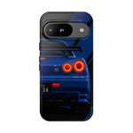 R34 Skyline Afterburner Rear GT-R Tough Phone Case for JDM Fans