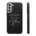 Black S2000 Roadster Collage JDM Tough Phone Case Cover Gift