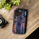 Lofi Anime Rain Street Art Tough Phone Case