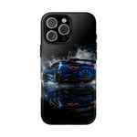 Camaro ZL1 Phone Case, Blue Track Smoke Studio Cover