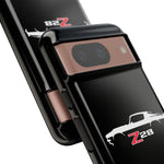 1970 Camaro Z28 White Silhouette Tough Phone Case Cover Gift