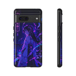 Neon Shrine Maiden phone case | Tough Case, anime vaporwave