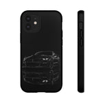 Stealth Black GT500 Phone Case, Muscle Car Cover