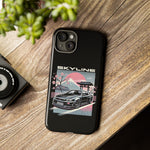R34 Skyline GT-R Sakura Mountain JDM Tough Phone Case Gift