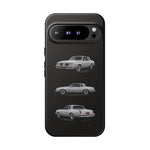 Silver Cutlass Supreme Classic Coupe Tough Phone Case - 3 View