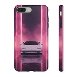 Countach Neon Wedge Phone Case Retro Supercar Tough Case