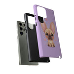 French Bulldog Bat Ears Kawaii Pet Dog Art Tough Phone Case