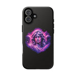 Weeping Angel Statue Vaporwave Phone Case Gothic Cosmic Tough Case