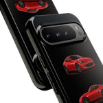 Red 370Z Sports Coupe Tough Phone Case for JDM Enthusiasts