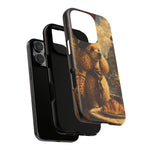 Poodle in Beret Phone Case | Vintage Paris Café Illustration