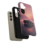 C8 Corvette Silhouette Pastel Horizon Case