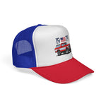 1979 Ford Bronco Trucker Cap Hat | Classic 4x4 USA Flag Off Road Mesh Snapback
