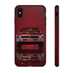 Red Classic Muscle Car 1970 Chevy Nova SS phone case | Tough Cover
