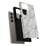 White Marble Pattern Phone Case | Tough Cover