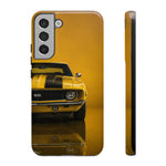 Classic Camaro SS Phone Case, Yellow 69 Muscle Car Cover, Gift for Guys