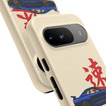 R34 Skyline Red Kanji Minimal Tough Phone Case