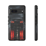 Night Rain R34 Skyline Car phone case | Sports Car Rear Lights, Reflective Road