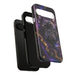 French Bulldog Galaxy Marble Art Tough Phone Case