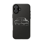 1969 Camaro Black Restomod Front Tough Phone Case Cover Gift
