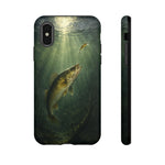 Walleye Fishing Night Bite Tough Phone Case