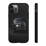 1978 Black Trans Am Firebird Hood Bird Tough Phone Case for Muscle Car Fans
