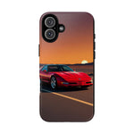 Red C4 ZR-1 King of the Hill Art Tough Phone Case