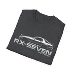 1986 RX-7 FC Classic JDM Rotary Sports Car Name Badge Classic Car T-Shirt Fan Gift
