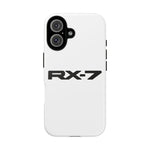 RX-7 Logo Phone Case for JDM Fans, Tough Protective Cover