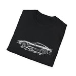 C7 Stingray Sports Car T-Shirt | Classic Corvette Illustration