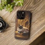 Birman Cat Sacred Temple Silk Art Tough Phone Case