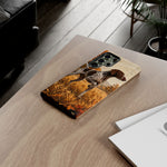 German Shorthaired Pointer Pointing Art Tough Phone Case