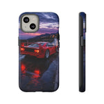 F40 Legendary Supercar Prancing Red Speed Art Tough Phone Case