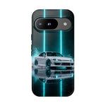 White S15 Silvia Neon Fog Drift Tough Phone Case