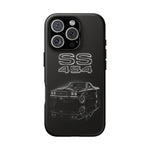 SS 454 Classic Muscle Car El Camino phone case | vintage Chevy reflection