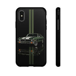 Nova SS Phone Case, Green 396 Muscle Car Stripe Studio Cover