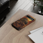 Land Cruiser FJ40 Classic 4x4 Red Rock Canyon Art Tough Phone Case