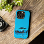 RX-7 Cyan Studio Phone Case Studio Color Match Car Art