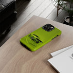 Green Cuda Muscle Car phone case for Gear Heads