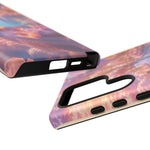 Floating Pool Deck Phone Case, Pastel Cloud 3D Render Cover