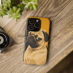 Pug Side Eye Phone Case Funny Dog Lover Gift