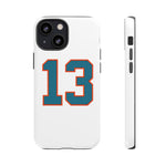Vintage Football QB Number 13 Phone Case | Tough Cover