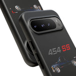 Chevy 1500 454 SS Sport Truck Phone Case Featuring Pickup Side Profile