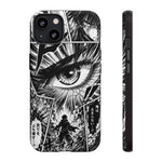 Manga Speed Lines Art Tough Phone Case