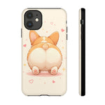 Corgi Chibi Kawaii Pet Dog Breed Art Tough Phone Case