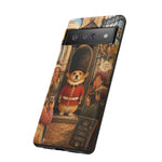 Corgi Royal Guard phone case | Cute British corgi soldier illustration