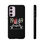 1969 Camaro SS American Flag Tough Phone Case Cover Gift Art