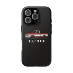 1970 C10 Red White Classic Pickup Tough Phone Case Cover