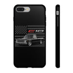 1970 C10 Truck Phone Case Black Classic Pickup Tough Cover Gift