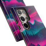 2 Rounds Canada Retina Artwork Vaporwave Phone Case – Landscape Aesthetic